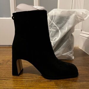 Sam Edelman Irie Black suede ankle boots US women’s 8.5/EU 39